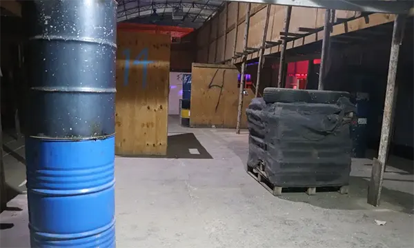 Quadra de Paintball